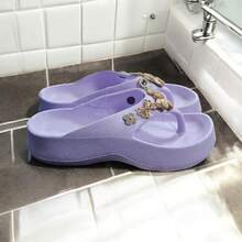 EVA PINES XOXO SANDALS SOFT AND COMFORTABLE Ideal For The Shower And Home - Lilac Purple - View 3