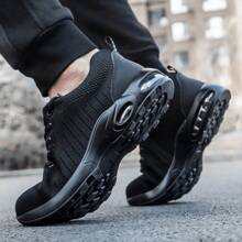 Lightweight Kevlar Steel Toe Safety Shoes - Black - View 8
