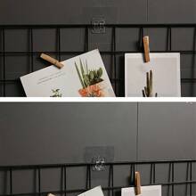 1-20 件粘性防损挂钩、各种架子胶带、熨斗架、吹风机壁挂架、浴室收纳防损挂钩、重型粘合垫