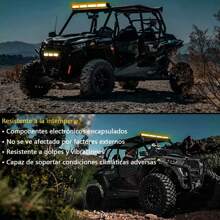 24 Inch 40W COB Police Strobe Light Bar, Universal COB Police LED Strobe Light Bar, 17 Flash Modes, Warning Strobe Light Bar - 紅藍 - 查看 3