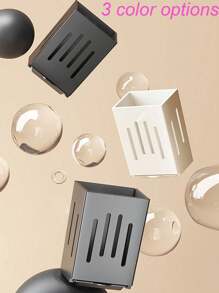Kitchen Storage Box, Multi-Function Utensil And Chopstick Holder With Hook, Wall-Mounted Or Free-Standing, Plastic, Multi-Compartment Design, Suitable For Tableware And Dining Kitchen, Chopstick Storage Box, Drain Rack, Household Spoon, Chopstick Cage, Chopstick Tube, Kitchen Rack, Kitchen Gadgets.