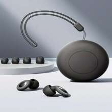 airskyce 2副3.35英寸黑色降噪耳塞，柔软可重复使用硅胶材质，降噪等级30dB，配有便携收纳盒，适合对噪音敏感的人群，可用于音乐会、旅行、专注工作等场合。母亲节鲜花、送给妈妈的个性化礼物、母亲节礼物、母亲节手工制品、母亲节礼物、送给妈妈的手工贺卡、50美元以下母亲节最佳礼物