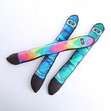 Kissen mit großen Augen und buntem Hunde-Motiv für Hundeliebhaber und Hundemütter, sowie Plüsch-Schlange/Kobra, Knirschspielzeug, beißfest, Geschenke für Hunde- und Katzenliebhaber sowie Hunde- und Katzenmütter