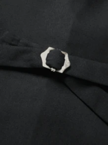 Korean Fashionable Men's Vest Waistcoat, Slim Fit Solid Color Formal Design With 4 Buttons, Korean Style Sleeveless Jacket For Men