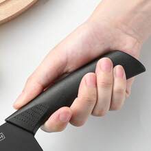 Stainless Steel Black Blade Sharp Chef Knife [Includes Knife Sheath], Home Kitchen Professional Cooking Knife For Meat, Vegetables, Fruit Cutting