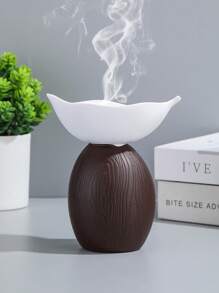 Un quemador de incienso y difusor de aroma de resina de estilo moderno y sencillo. Es adecuado para la decoración del hogar, dormitorios, salas de estar (como decoración central), oficinas, lugares de yoga y fiestas, creando una atmósfera elegante. También se puede utilizar para la decoración del templo. Este quemador de aromas es un regalo ideal para festivales, para los que regresan a la escuela, como regalo de graduación, o como regalo para las mujeres.