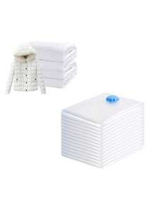 Comes With Manual Air Pump, Vacuum Storage Bags For Compressing Clothes, Beddings, Down Jackets, Luggage, Home Use