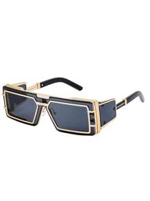 New Fashionable Retro Street Tech Futuristic High-End Fashion Glasses For Men, Personalized Suitable For Everyday Wear And Going Out
