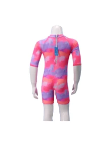 Traje de baño de una pieza con unicornio de fantasía para niños - Verde - Ver 3