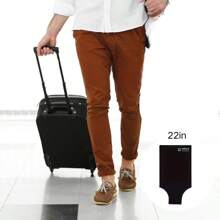 女士黑色行李箱套（1个装） - 防刮、防尘、防水、易于识别的设计，适合航空旅行，采用耐用无纺布材质 - 彩色 - 查看 8