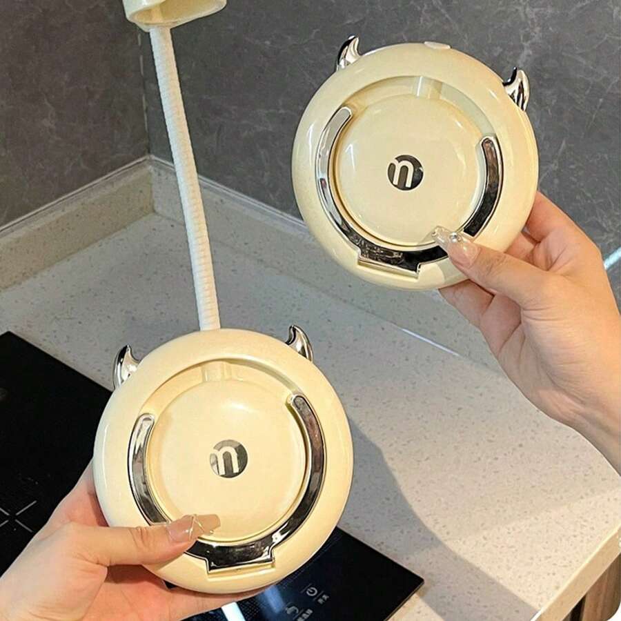 Suport pentru uscător de păr montat pe perete, hands-free, pentru baie, fără burghiu, organizator de suport pentru uscător de păr