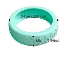 4pcs Silicone Luggage Wheel Covers, Protective Suitcase Wheel Shield, Shock Absorbing Quiet Wheel Accessories Universal