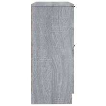 vidaXL Credenze 2 pz Grigio Sonoma 30x30x70 cm in Legno Multistrato - Grigio - Visualizzare 6