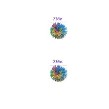 Fidget Toys - Original Soft Bouncy Balls In Bulk 6 Packs - Great For Easter Basket Gifts For All Youth And Adults - Sensory Ball Monkey Ball 90s Toy - Sensory Toy Gift Gadget - Kooosh Ball