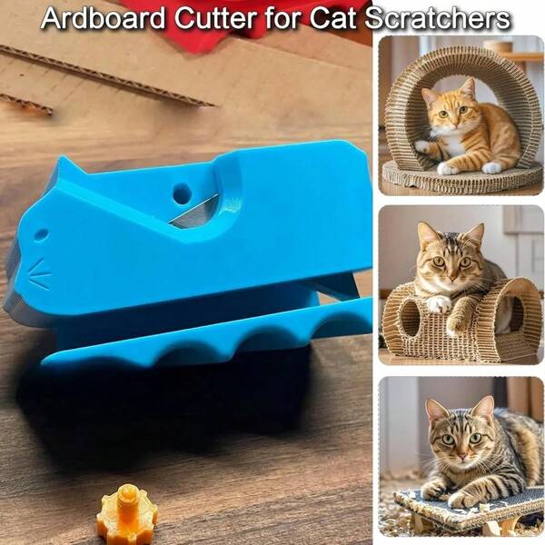 Cutter For Cat Scratcher Handheld Cardboard Cutter Tool, DIY Cat Scratchers Strip Tool, Cardboard Cutting Machine For Cat Lovers