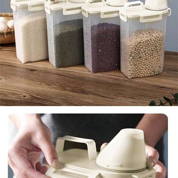 1pc Large Capacity Rice Storage Container