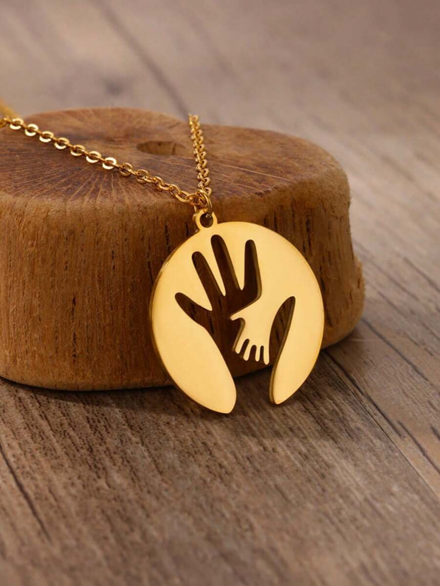 1 款经典简约项链，母亲节礼物，女士珠宝