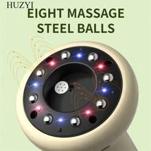 USB Rechargeable Massage Device, With Strong Suction, Suitable For Full Body Muscle Relaxation - Great For Home Use On Abdomen, Back And Legs, Massage Tool, Perfect Gift For Women