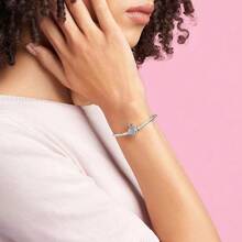 Bestseller 925 Sterling Silber Krone Serie Schlangenknochen Armband, geeignet für originelle DIY Armbänder, Geburtstage von Frauen, Hochzeit, Mode Schmuck Geschenk