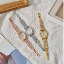 1pcs爆款网红全钻女士手表女表石英表手链表女款 - 均碼 - 查看 1