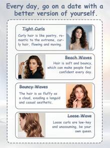 CRASTS 32mm Diameter Curling Iron Hair Curler,Easily Use,Heating Fast, Easily And Quickly Make Hairstyles,Home Use,Hair Care Gift - EU C Type Plug(220-240V) - View 8