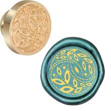 CYFUN DESIGN 1 PC 25mm Butterfly/Fox/Deer Pattern Wax Seal Stamps Solid Brass Engraved Fire Lacquer Stamp Heads NO Handle For Decorating Notebook Gifts And Greeting Cards