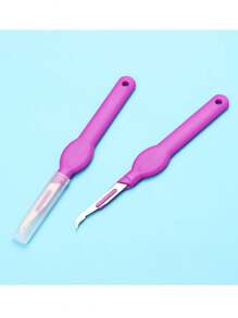 1 pieza/2 piezas/3 piezas Desgrapador de costura con mango de plástico morado, desgrapador de costura, cortador de hilo, desgrapador de hilo para herramientas de costura, manualidades y bordado - Multicolor - Ver 15