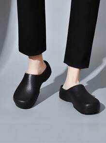 Women's Waterproof Anti-Oil Chef Shoes, Comfortable Non-Slip Rubber Sole EVA Kitchen Shoes, Men's Functional Shoes