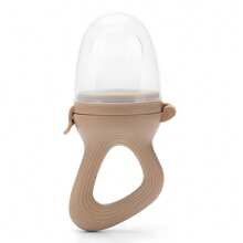 1 pezzo Succhietto portafrutti per bambini, in silicone a rete per alleviare il dolore da dentizione, accessori essenziali per l'alimentazione dei bambini