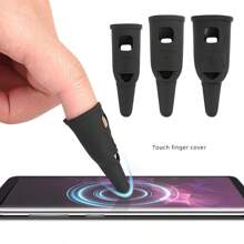 1pc Touchscreen-vingerhoes, alles-in-één voor schrijven, touchscreen, tekenen, gamen en verschillende touchscreen-apparaten
