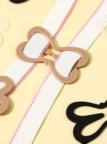 3pcs Dragonfly Bra Strap Clips, Adjustable Straps Stoppers For Backless/Criss-Cross Bras, Plastic Invisible Bra Hooks' School