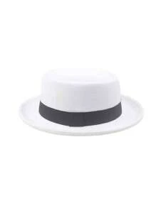 1pc Casual Cute Retro British Style Unisex Flat Top Cap, Suitable For Everyday Wear And Parties