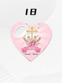 1 pieza Regalos personalizados para baby shower, abrebotellas personalizados, imanes de refrigerador, recuerdos a granel para baby showers y celebraciones del primer cumpleaños, recuerdos personalizables para bautizo, ideas de regalo de bautizo, regalo de primera comunión, recuerdo de fiesta personalizado - Multicolor - Ver 28