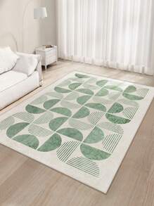 Dywan do wnętrz w stylu wiosenno-farmerskim z nadrukiem - antypoślizgowy, ultracienki, supermocny, dywan z nadrukiem - miętowy, odpowiedni do wystroju wnętrz w przedpokojach, sypialniach i salonach - rozmiar: 78,74*118,11 cali