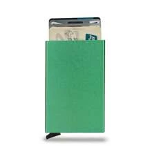 Rfid Bank Credit Card Holder Men Wallets Metal Wallet For Men Cardholder Case Minimalist Metal Case RFID Blocking Cardholder Aluminium Alloy Black Wallets Male Card Case Business Casual Fashion Wallets, Gift For Father, Friend, Boyfriend, Father's Day, Valentine's Day, Birthday - Multicolor - View 19