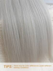 22 Inch 7pcs/Set Ombre Straight Hair Extensions, Suitable For Women And Girls, Synthetic Hair Weft - Multicolor - View 6