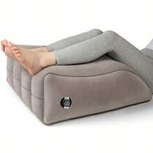 Cuscino per sollevare le gambe, cuscino a cuneo gonfiabile, comodo cuscino per le gambe, cuscino di supporto per le gambe, cuscino a cuneo per le gambe
