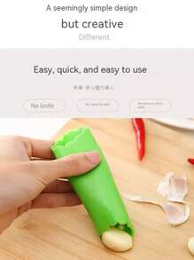 Garlic Peeler, Manual Garlic Clove Peeling Tool, Garlic Skin Remover, Kitchen Garlic Peeling Tool, Great Gift For Friends