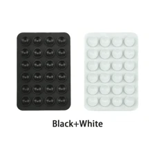 4pcs/2Pcs Square Phone Case Back Cover Silicone Suction Cup, 24 Holes, Strong Suction, Wall Mountable, Available In Pink, Blue, White, Black, Foldable Bag, Room Decor, Bags, Makeup Bag, Vanity, Travel, Make Up Bag, Organizer, Storage, Travel Essential, Makeup Organizer, Makeup Bags, Toiletry Bag, Desk Organiser, Cosmetic Bag, Makeup Pouch, Make Up Organizer, Vanity Accessories, Make Up Pouch, Make Up Bags, Jewellery Box, Pouch, Makeup Brush Holder, Brush Holder, Perfume Organiser, Pouch Bag,Gifts For Women,Christmas Gifts,Gift Ideas For Women