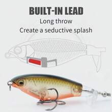 6 克/11 克 5 件装螺旋桨表面系统拖拉机路亚鱼饵仿生塑料硬饵远投渔具 - 彩色 - 查看 8