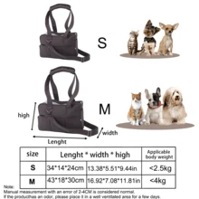 Oddychająca i wygodna składana torba transportowa dla zwierząt, miękki plecak podróżny dla małych i średnich zwierząt