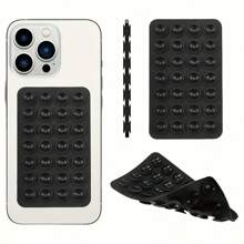 1 Piece 28-Piece Silicone Suction Cup Phone Holder - For Selfies And Videos, Strong Grip, Compatible With IPhone And Android - Sticky Silicone Holder, Suitable For Makeup Use, Ideal Video Recording And Photography Tool