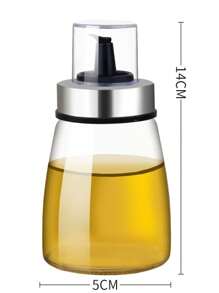 1 Pc/3pcs Lead-Free, Durable, Corrosion-Resistant Kitchen Glass Oil Dispenser And Container, Suitable For Soy Sauce, Vinegar, Five Spice Oil, Olive Oil, And Other Edible Oils And Seasonings (Leak Proof Design)