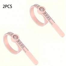 戒指尺寸测量工具，可重复使用的手指尺寸调节器，适用于松散的戒指