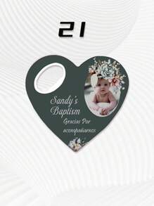 1 pieza Regalos personalizados para baby shower, abrebotellas personalizados, imanes de refrigerador, recuerdos a granel para baby showers y celebraciones del primer cumpleaños, recuerdos personalizables para bautizo, ideas de regalo de bautizo, regalo de primera comunión, recuerdo de fiesta personalizado - Multicolor - Ver 21