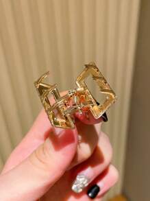 10件/套女士仿珍珠镶嵌多夹发夹，适用于半扎发型，发夹，发夹，发夹，爪夹，秋冬发饰，女士蝴蝶结，适合度假装扮