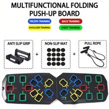 1pc opvouwbare push-up barstandaard, multifunctionele draagbare fitnessapparatuur