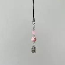 New Chinese Style Lucky Cute Ceramic Lucky Cat Metal Ornament For Mobile Phone Chain Pendant Gifts For Mother, Family, Friends, Birthday, Holiday Phone Charm