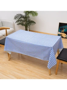 10/4/1 Pcs/Set Disposable Multi-Color Waterproof PEVA Table Cloth, 108in*54in (137*274cm) And 72in*54in (137*183cm) Sizes Available, Suitable For Rectangle Table Surface Protection And Decoration, Applicable For Birthday Party, Valentine's Day Party, Gender Reveal Party, Wedding Party, Outdoor Gathering, Graduation Party, Picnic And More Scenarios