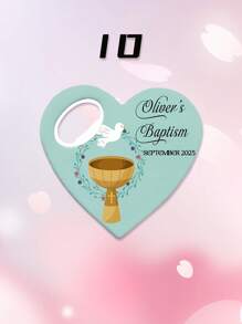 1 pieza Regalos personalizados para baby shower, abrebotellas personalizados, imanes de refrigerador, recuerdos a granel para baby showers y celebraciones del primer cumpleaños, recuerdos personalizables para bautizo, ideas de regalo de bautizo, regalo de primera comunión, recuerdo de fiesta personalizado - Multicolor - Ver 26